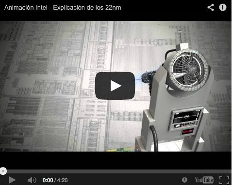 Manufacturing Intel Core 22nm process