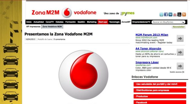 Zona M2M Vodafone Zona M2M Vodafone