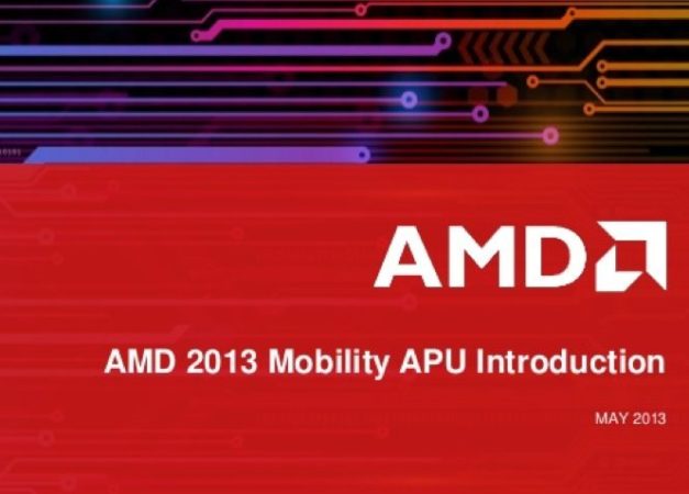 AMD APU Mobility 2013: Temash, richland, kabini