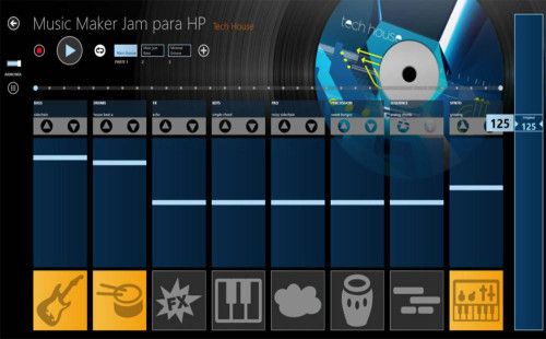 Crea tu propia música con HP y Music Maker Jam