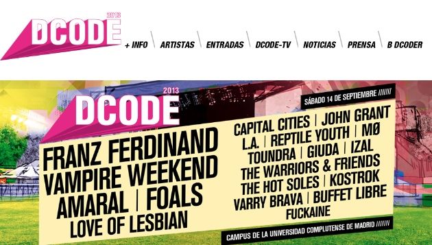 Disfruta de DCODE Festival a través de Google+