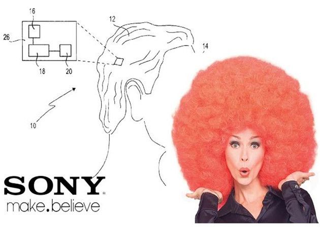 Sony desarrolla la 'peluca inteligente' SmartWig