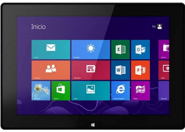 bq Tesla W8, tablet espa&ntilde;ol con Windows 8