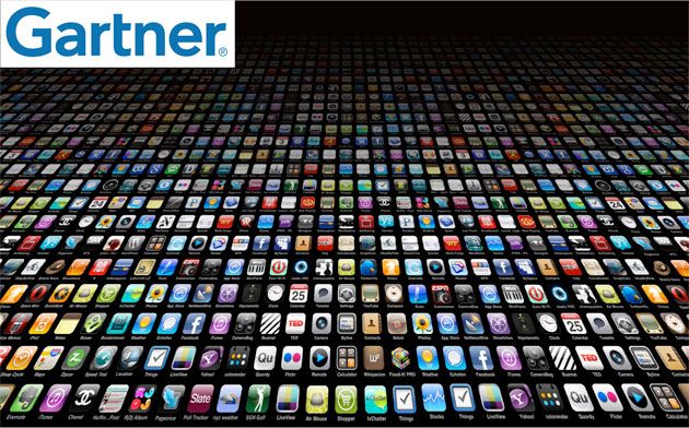 Burbuja de las apps Gartner 2018