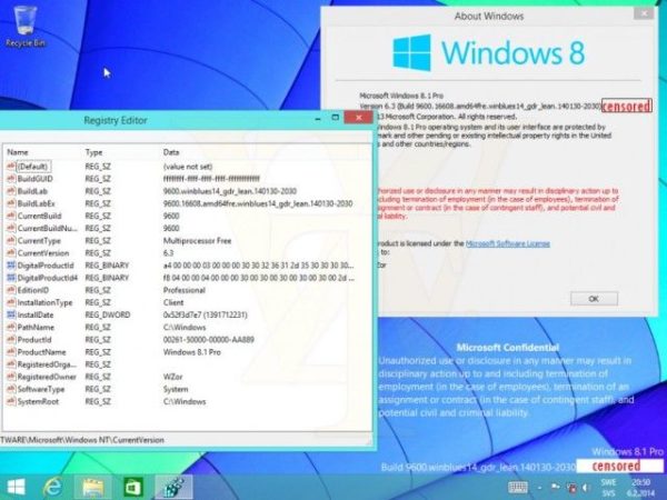 nueva Build de Windows 8.1 Update 1 i3092mx