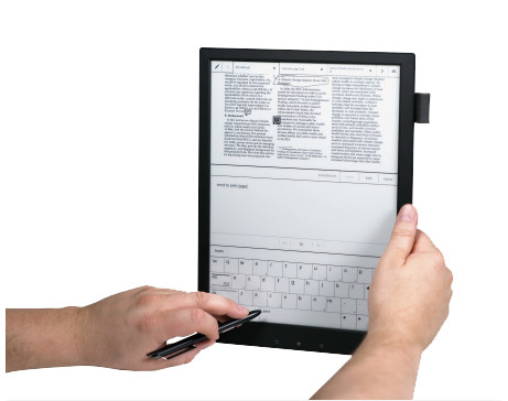 La tablet de papel digital con la que Sony quiere que sustituyas al papel y  lapiz