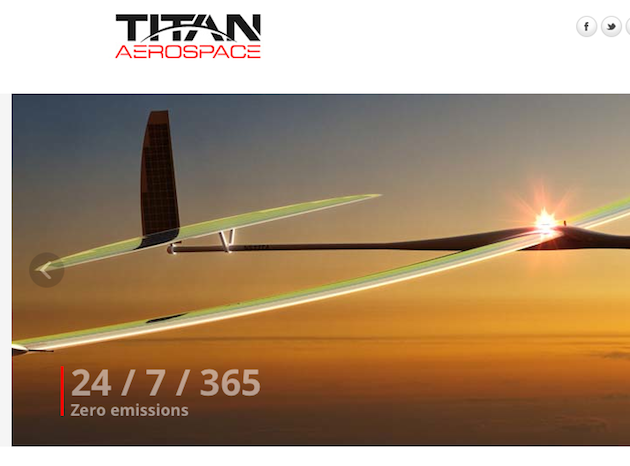 Google compra Titan Aerospace