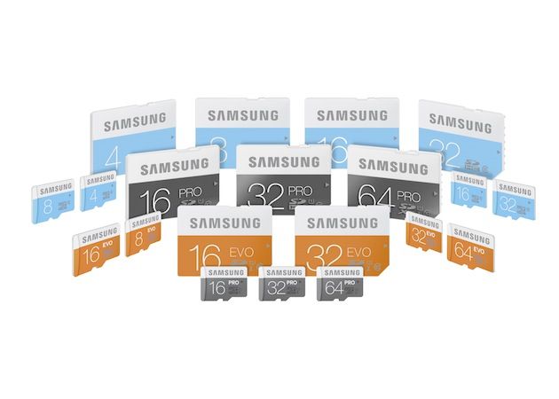 Nuevas tarjetas de memoria de Samsung