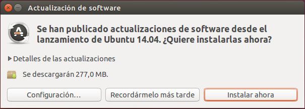 Actualizacion de Ubuntu