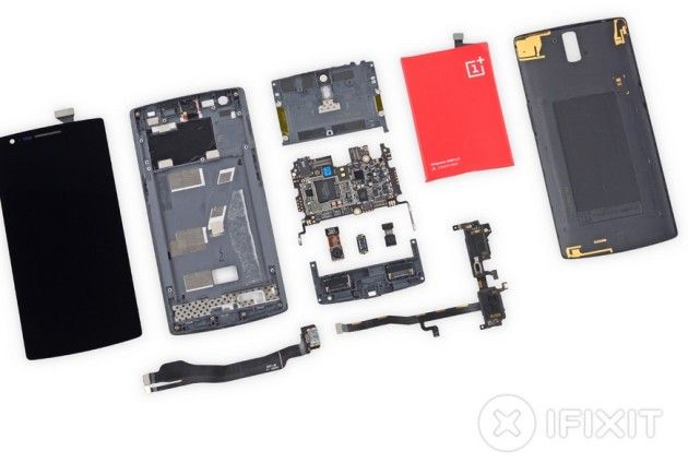 OnePlus One desmontado por iFixit