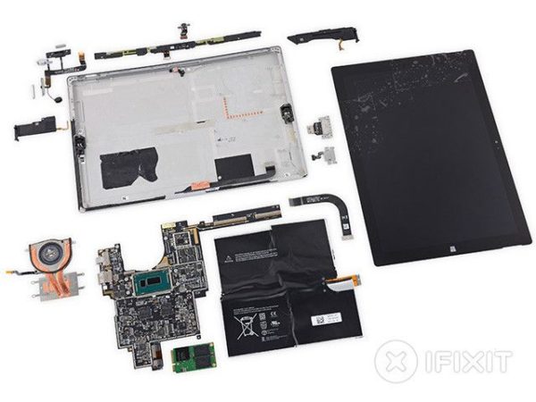Una Surface Pro 3 en manos de iFixit