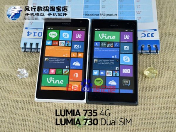 Lumia 730 y Lumia 735