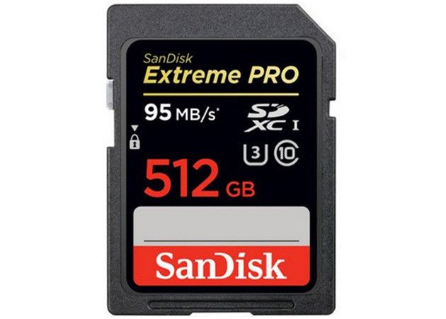SD de 512 GB