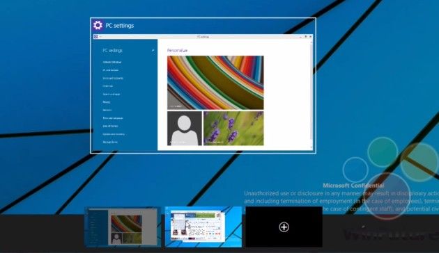 escritorios virtuales en Windows 9