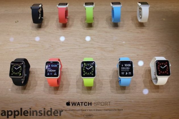 especificaciones del Apple Watch