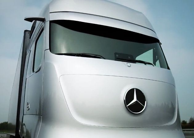 Camión que no requiere conductor de Mercedes-Benz