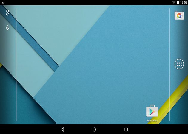 Android Lollipop en Nexus 7