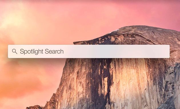 Spotlight-search