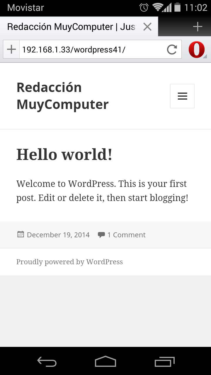 Diseño en plan app para móviles en el nuevo tema