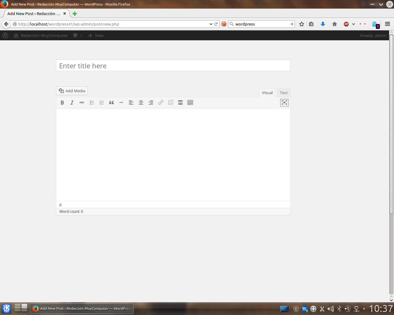Escribir sin distracciones en WordPress 4.1
