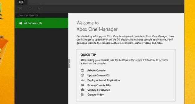 kit de desarrollo de Xbox One