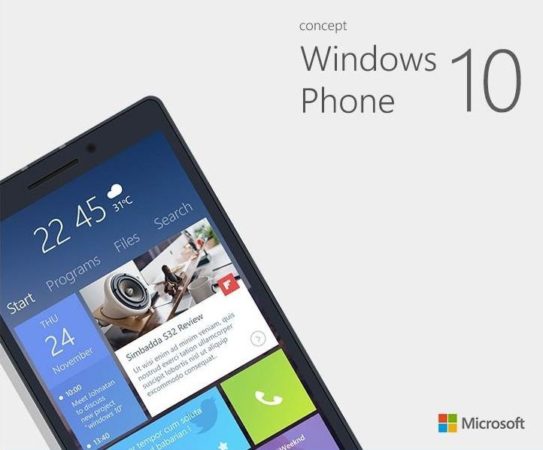 Windows 10 para smartphones