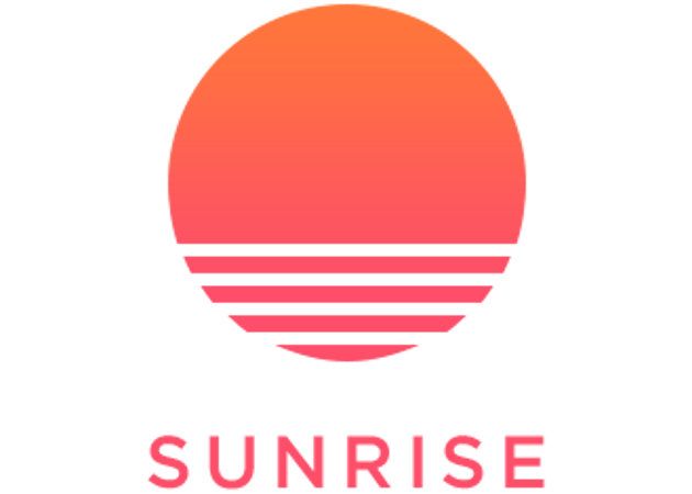 Logo de Sunrise Calendar, cuya app ha sido adquirida por Microsoft