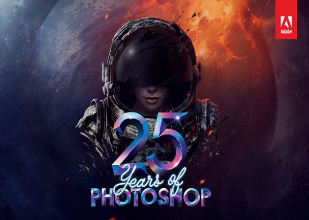 Photoshop cumple 25 años