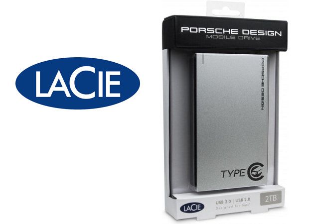 LaCie muestra un disco duro externo Porsche Design con interfaz USB Type-C
