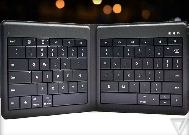 Microsoft presenta teclado Foldable Keyboard