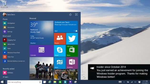 Windows 10 actualizado