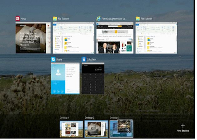 escritorios virtuales en Windows 10
