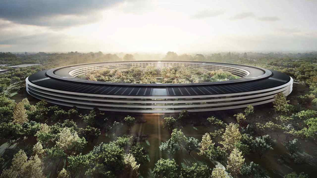 Conjunto de iRobots de Apple lanzan un mapa sobre la futura sede