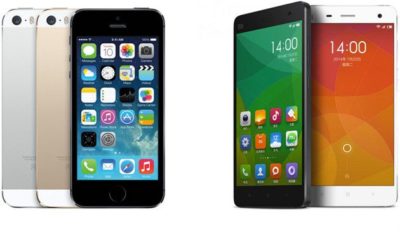 Apple y Xiaomi