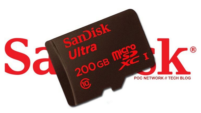 A la venta el MicroSD de 200GB de SanDisk
