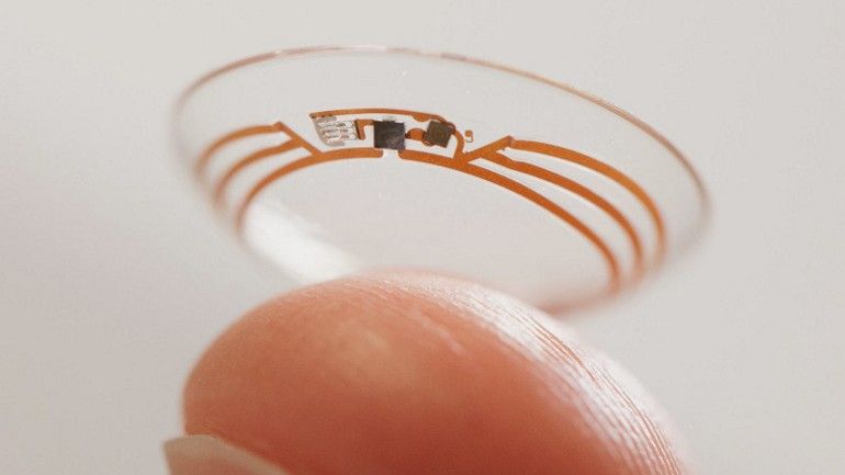 Google patenta unas lentillas que escanean el iris