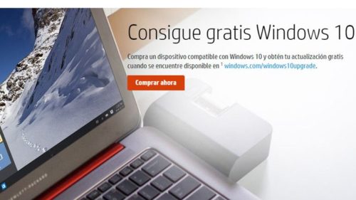 HP arranca el programa "Actualiza a Windows 10 gratis