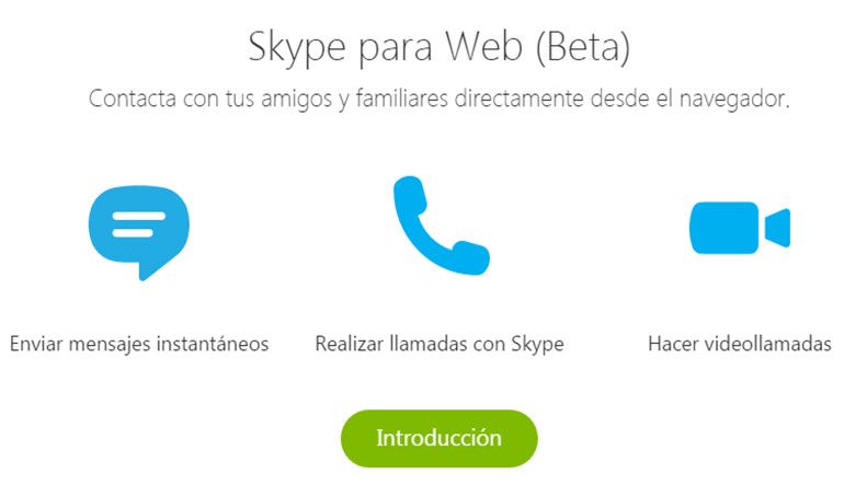 Skype Web