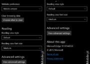 Capturas de pantalla de Windows 10 Mobile Build 10149 33