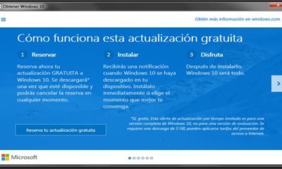 actualización a Windows 10