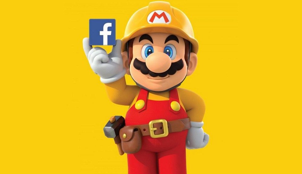 Facebook está creando un nivel con Super Mario Maker