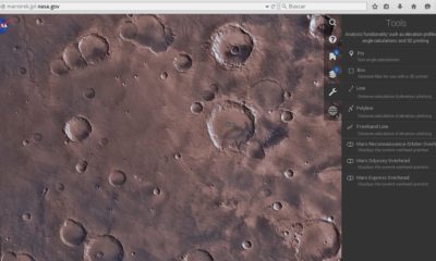 La NASA lanza una aplicación para explorar Marte
