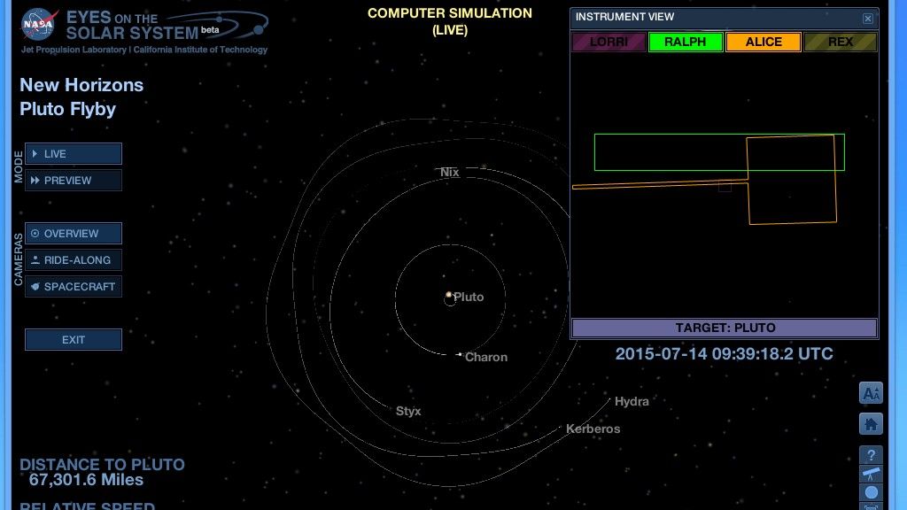 La NASA lanza una aplicación para seguir la llegada de New Horizons a Plutón