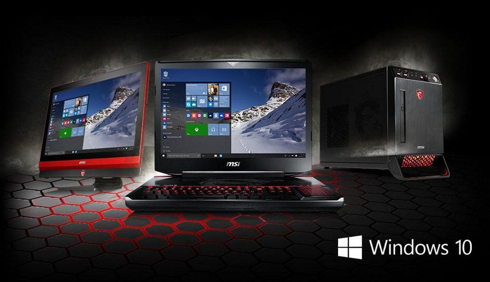 MSI empieza el envío de portátiles para gamers con Windows 10
