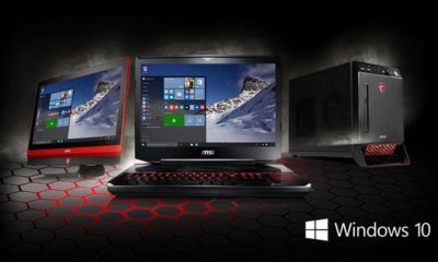MSI empieza el envío de portátiles para gamers con Windows 10