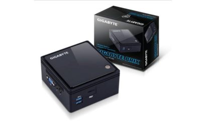 Gigabyte BRIX GB-BACE-3000, un mini-PC sin ventilador y con Intel Braswell