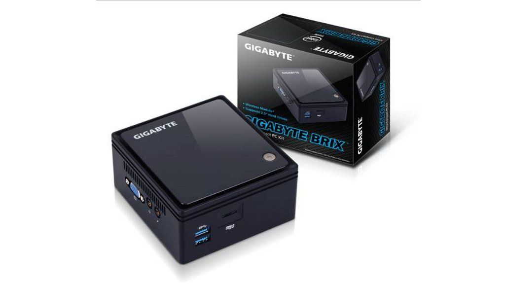 Gigabyte BRIX GB-BACE-3000, un mini-PC sin ventilador y con Intel Braswell