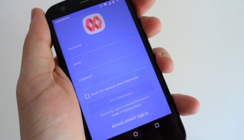 Mozilla Webmaker sale de beta y ya es estable