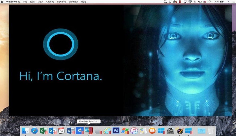 Parallels lleva Cortana a OS X haciéndola pasar por una aplicación nativa