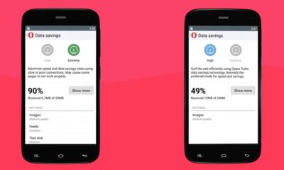 Opera Mini para Android amplía posibilidades pudiendo modificar el ancho de banda a utilizar por el navegador